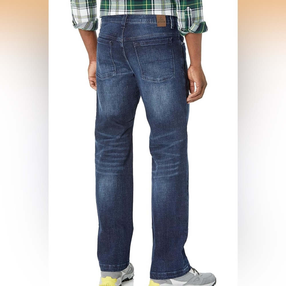 NWT Prana Axion Jeans in antique stone wash